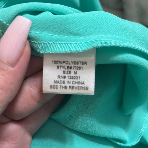 Signature8 Light Green Cropped Tank Top - Picture 7 of 8